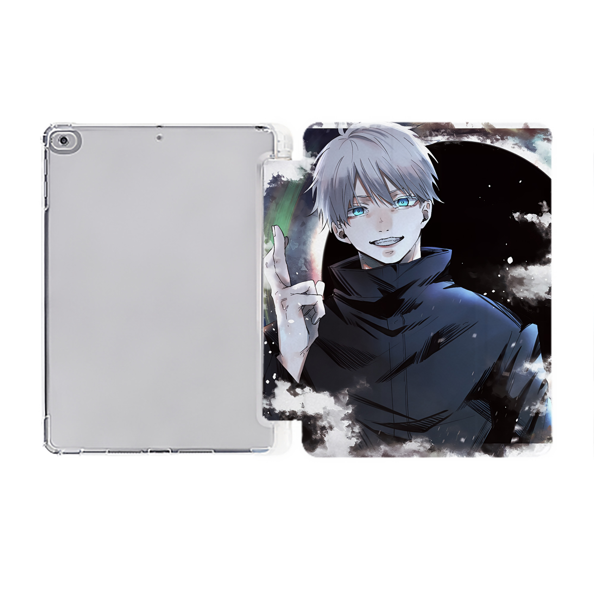 （画像用） SPY×FAMILY间谍家家酒 IPad ケース ペン収納付き 三つ折りスタンド PUレザー×シリコン 対応機種9.5/10.5/10.9インチ
